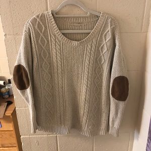 UO Coincidence and Chance Elbow Patch Sweater